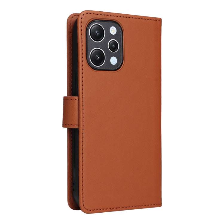 For Redmi 12 4G BETOPNICE BN-005 2 in 1 Detachable Imitate Genuine Leather Phone Case