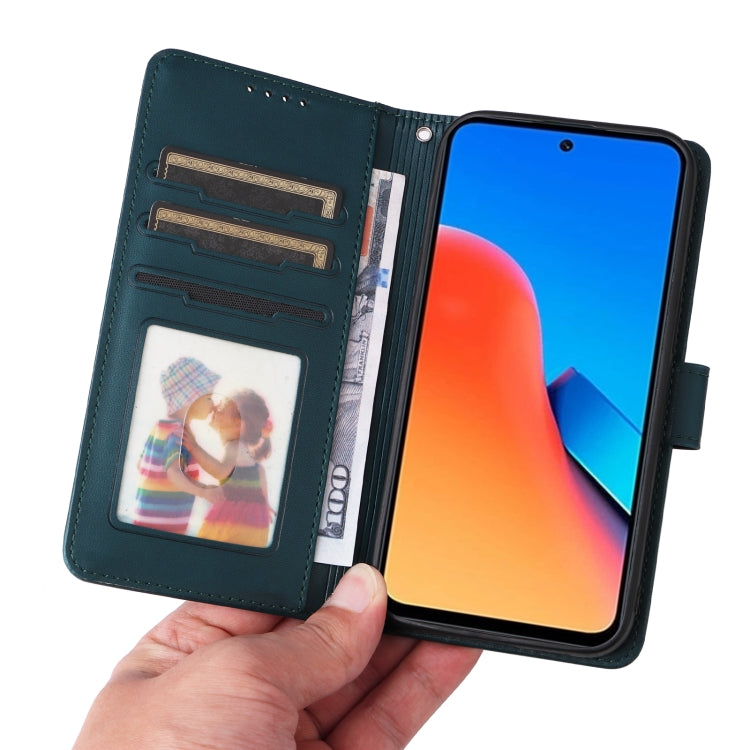 For Redmi 12 4G BETOPNICE BN-005 2 in 1 Detachable Imitate Genuine Leather Phone Case