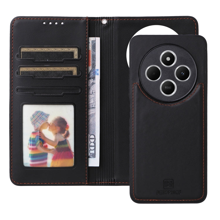 For Redmi 14C 4G BETOPNICE BN-005 2 in 1 Detachable Imitate Genuine Leather Phone Case