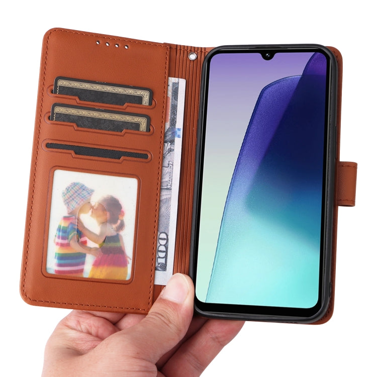 For Redmi 14C 4G BETOPNICE BN-005 2 in 1 Detachable Imitate Genuine Leather Phone Case