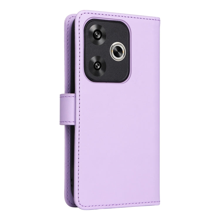 For Xiaomi POCO F6 BETOPNICE BN-005 2 in 1 Detachable Imitate Genuine Leather Phone Case