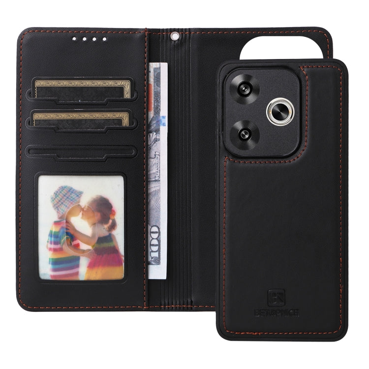 For Xiaomi POCO F6 BETOPNICE BN-005 2 in 1 Detachable Imitate Genuine Leather Phone Case