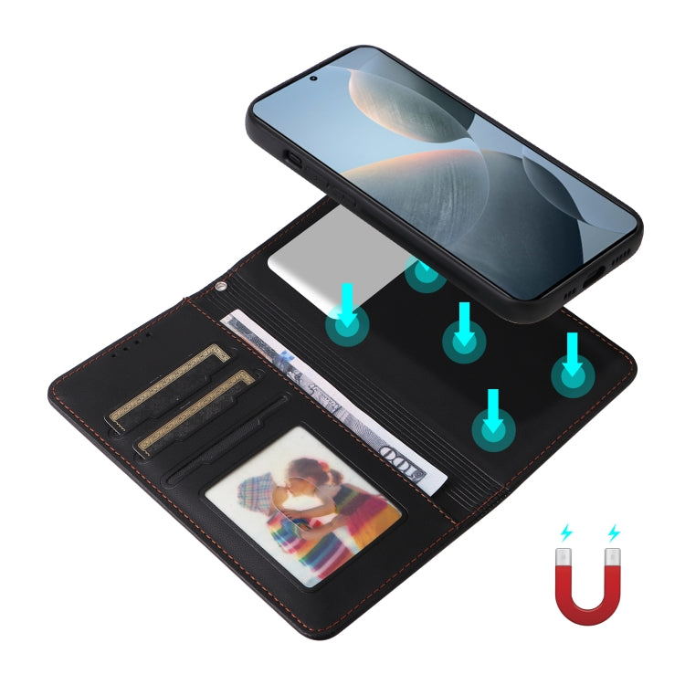 For Xiaomi POCO F6 Pro BETOPNICE BN-005 2 in 1 Detachable Imitate Genuine Leather Phone Case