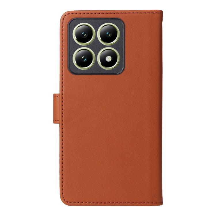 For Xiaomi 14T BETOPNICE BN-005 2 in 1 Detachable Imitate Genuine Leather Phone Case
