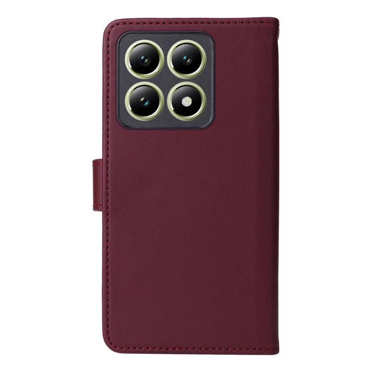 For Xiaomi 14T BETOPNICE BN-005 2 in 1 Detachable Imitate Genuine Leather Phone Case