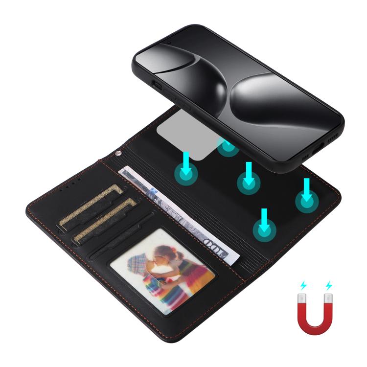 For Xiaomi 14T Pro BETOPNICE BN-005 2 in 1 Detachable Imitate Genuine Leather Phone Case