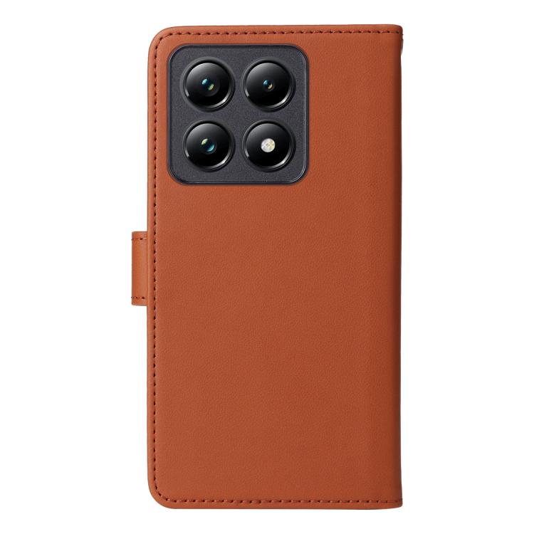 For Xiaomi 14T Pro BETOPNICE BN-005 2 in 1 Detachable Imitate Genuine Leather Phone Case