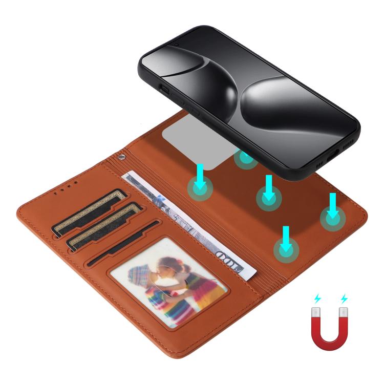 For Xiaomi 14T Pro BETOPNICE BN-005 2 in 1 Detachable Imitate Genuine Leather Phone Case