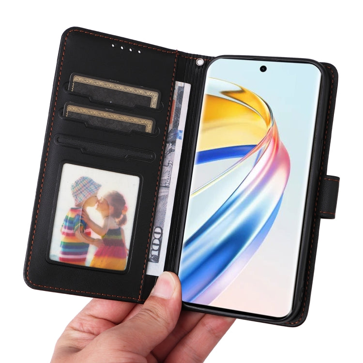 For Honor X9b BETOPNICE BN-005 2 in 1 Detachable Imitate Genuine Leather Phone Case