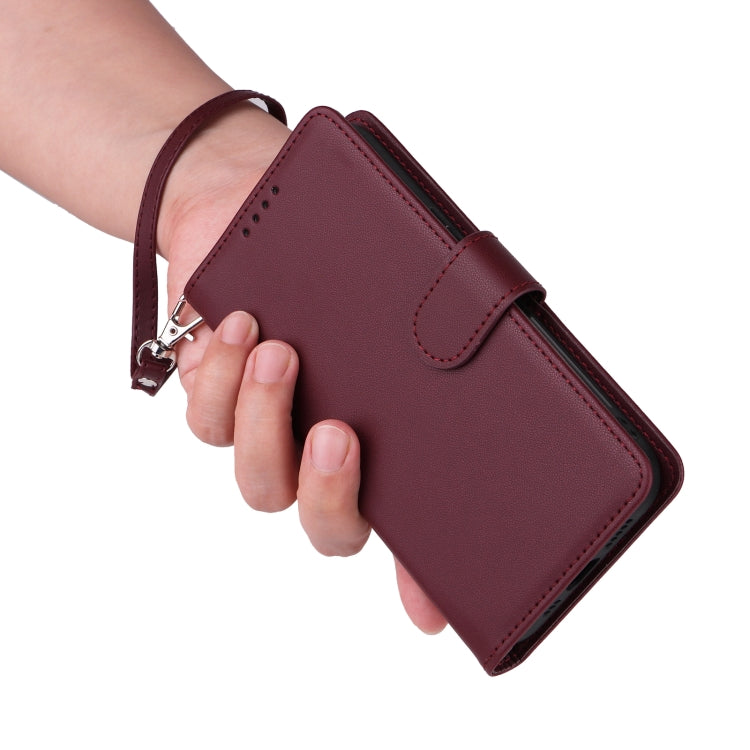 For Honor Magic6 Lite 5G BETOPNICE BN-005 2 in 1 Detachable Imitate Genuine Leather Phone Case