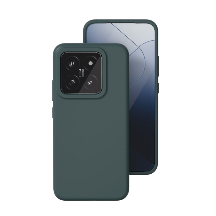 For Xiaomi 14 All-inclusive Liquid Silicone Phone Case