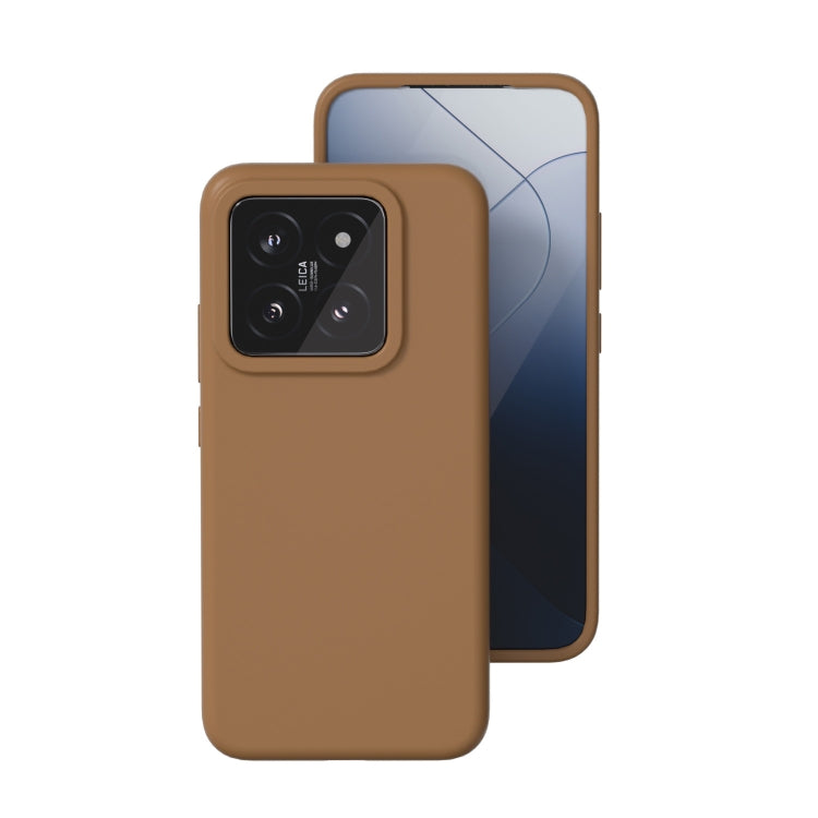 For Xiaomi 14 All-inclusive Liquid Silicone Phone Case