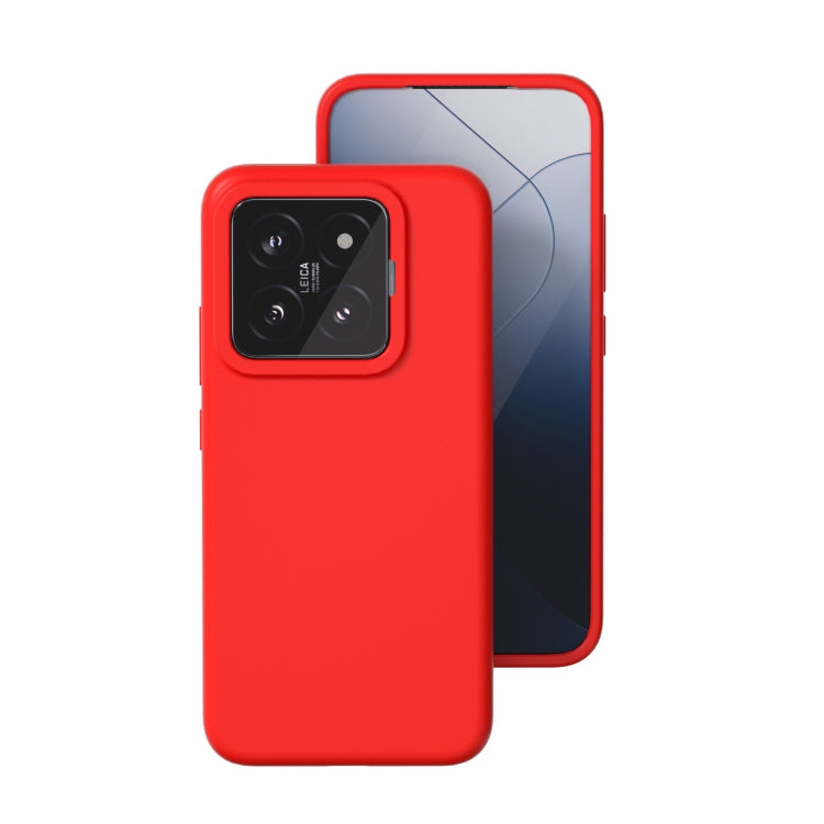 For Xiaomi 14 Pro All-inclusive Liquid Silicone Phone Case