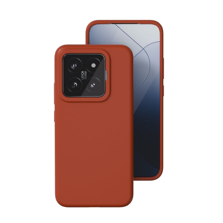 For Xiaomi 14 Pro All-inclusive Liquid Silicone Phone Case