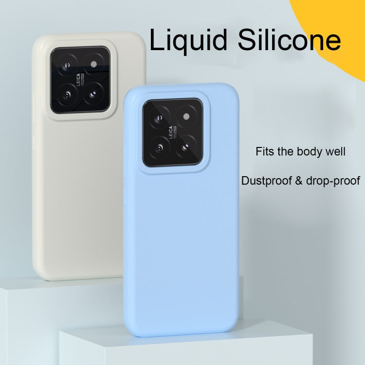 For Xiaomi 14 Pro All-inclusive Liquid Silicone Phone Case