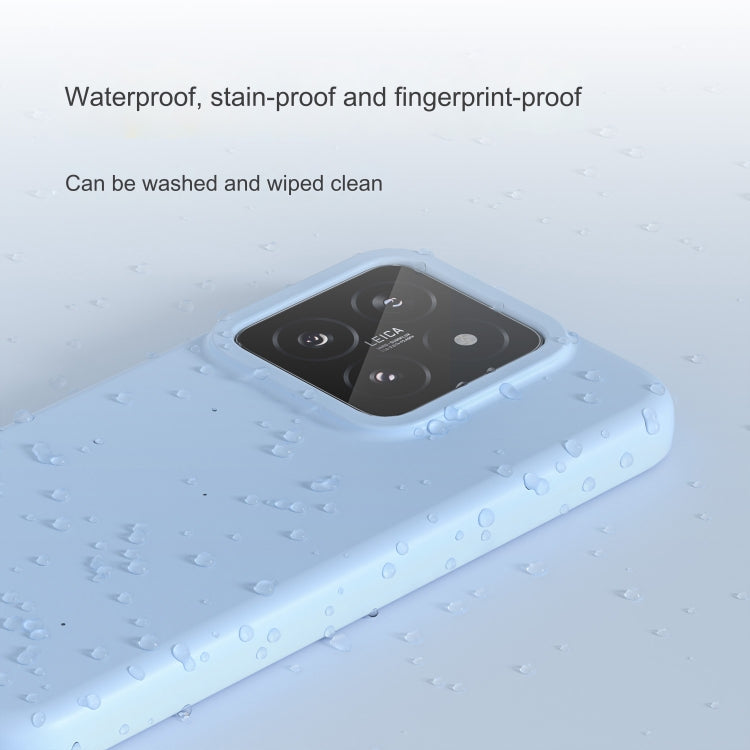 For Xiaomi 14 Pro All-inclusive Liquid Silicone Phone Case