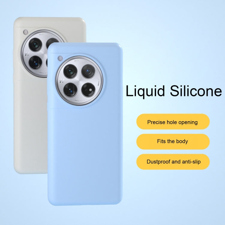For OnePlus 12 All-inclusive Liquid Silicone Phone Case