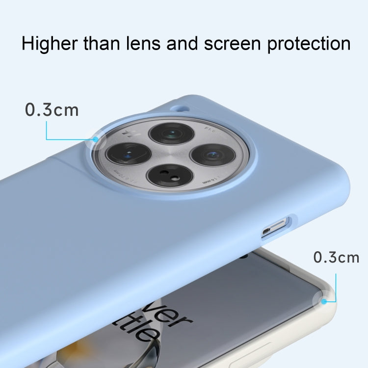 For OnePlus 12 All-inclusive Liquid Silicone Phone Case