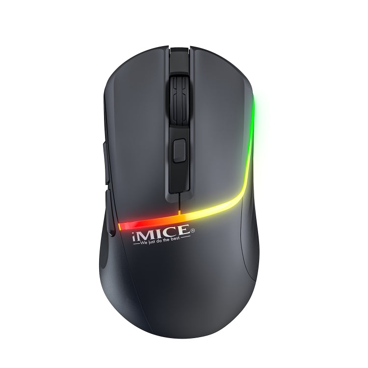 iMICE G902 Bluetooth Dual Mode 6-Key Silent Wireless Gaming Mouse - Black