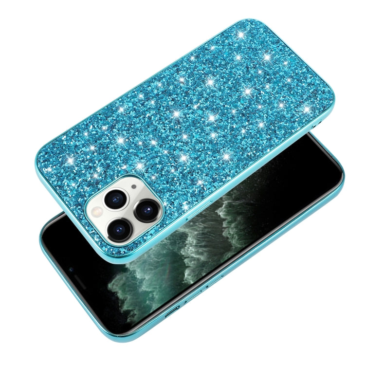 For iPhone 12 Pro Max Glitter Powder Shockproof TPU Protective Case