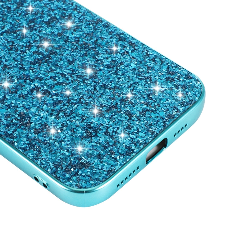 For iPhone 12 Pro Max Glitter Powder Shockproof TPU Protective Case