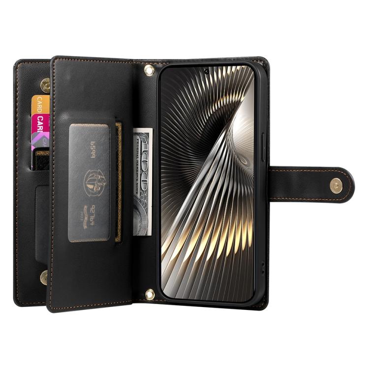 For Redmi Turbo 4 Pro / Xiaomi Poco F7 Nine Card-slot Zipper Wallet Bag Leather Phone Case