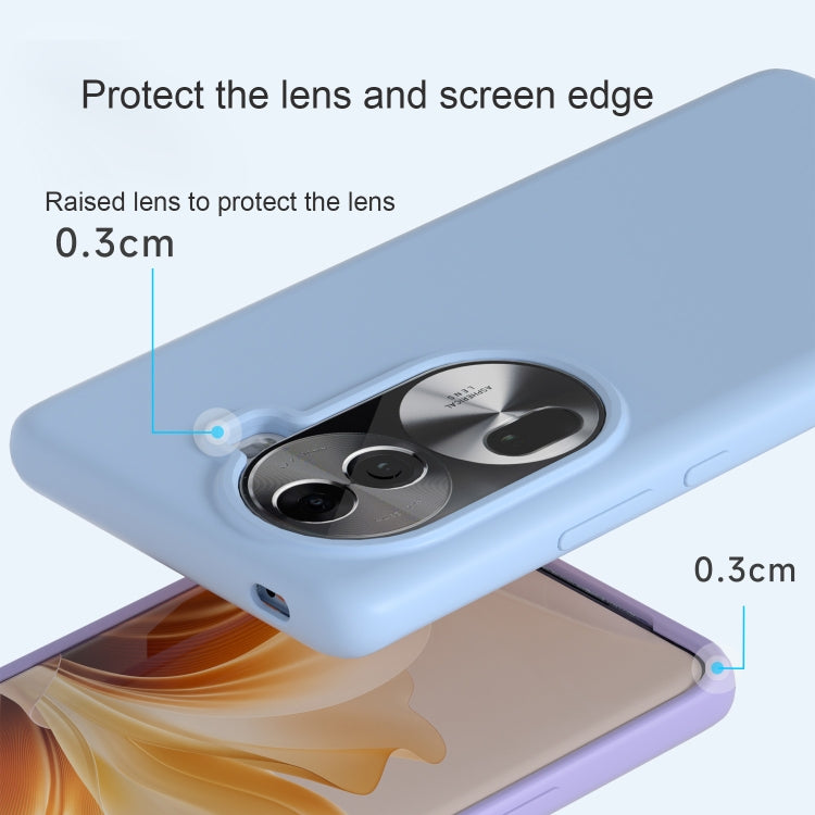 For OPPO Reno11 / Reno11 Pro Global All-inclusive Liquid Silicone Phone Case