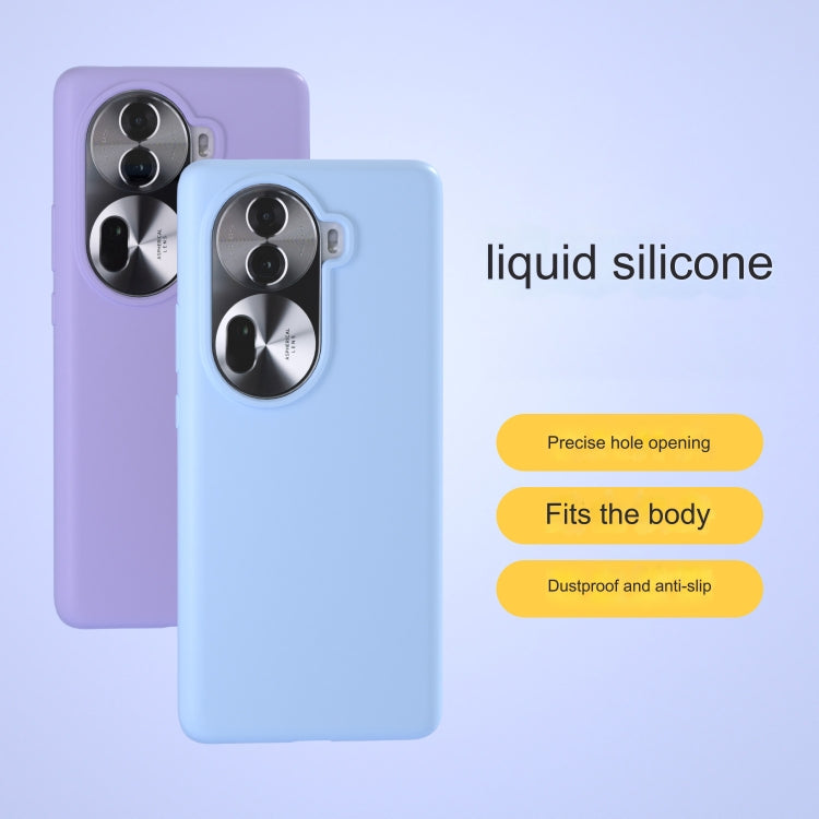 For OPPO Reno11 / Reno11 Pro Global All-inclusive Liquid Silicone Phone Case