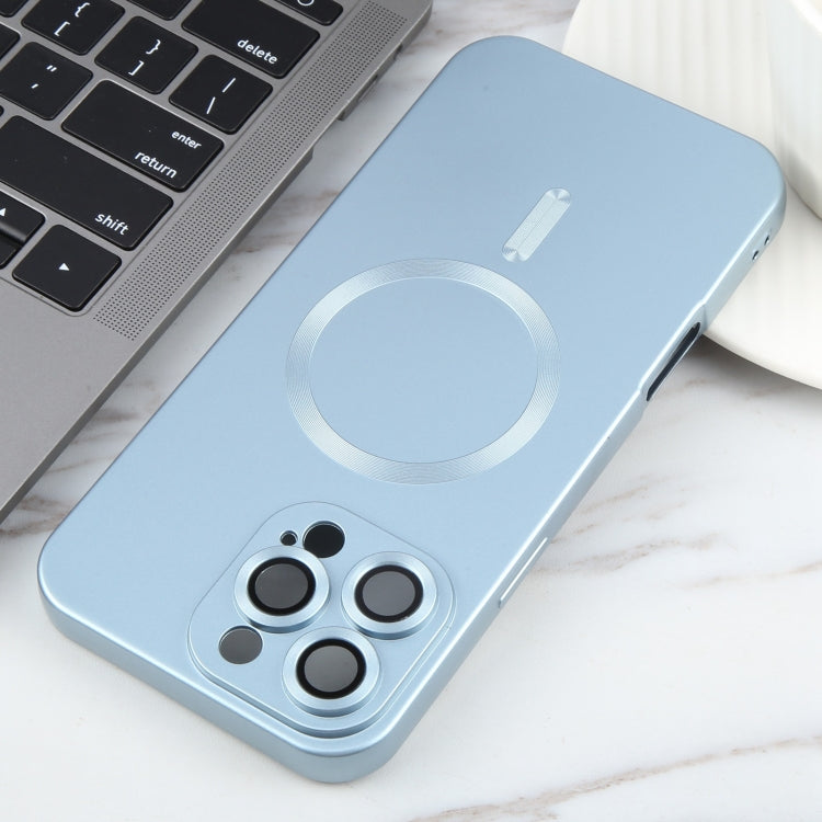 For iPhone 16 Pro Liquid TPU Silicone Solid Color MagSafe Phone Case