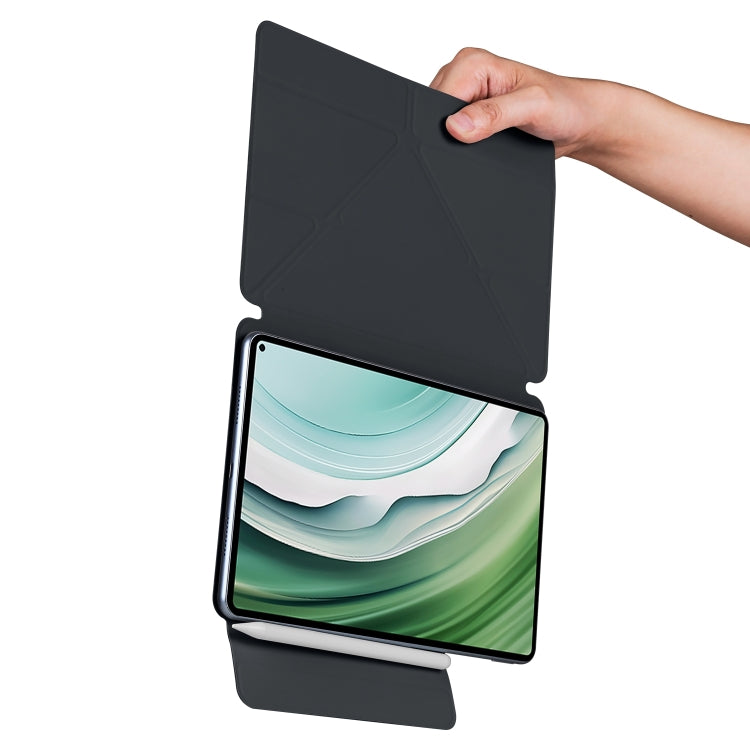 For Huawei MatePad Pro 11 2024 / 2022 Fixed Buckle Magnetic Deformation Leather Tablet Case