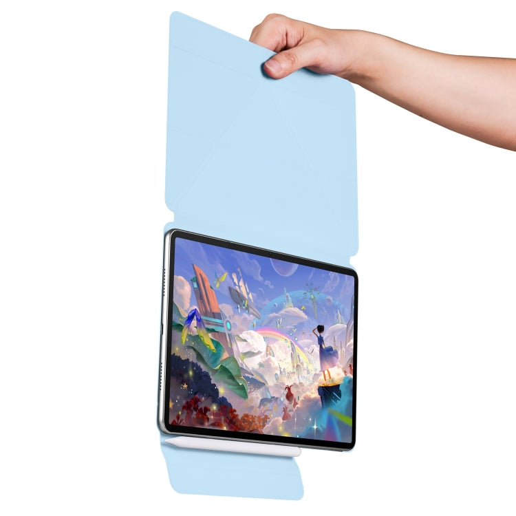 For Huawei MatePad Air 11.5 2023 Fixed Buckle Magnetic Deformation Leather Tablet Case