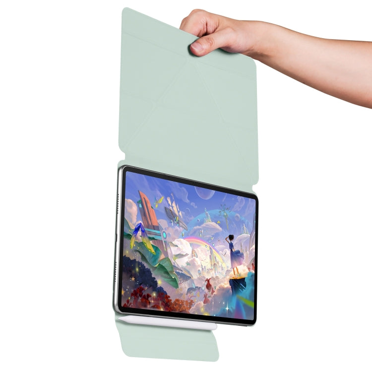 For Huawei MatePad Air 11.5 2023 Fixed Buckle Magnetic Deformation Leather Tablet Case