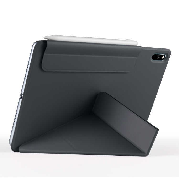 For Huawei MatePad 11 2021 Fixed Buckle Magnetic Deformation Leather Tablet Case