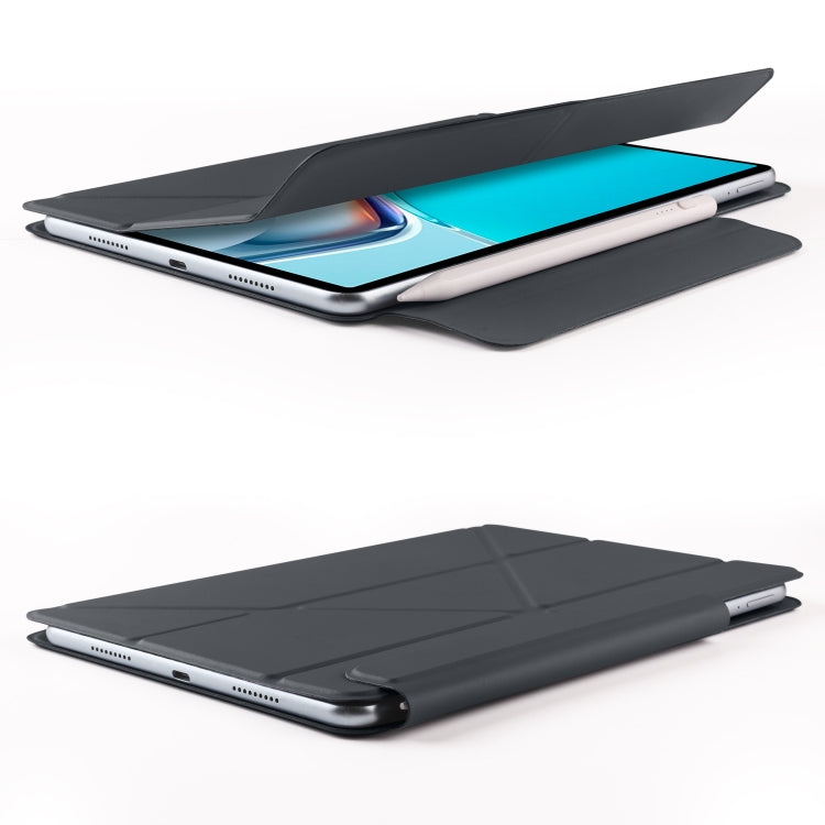 For Huawei MatePad 11 2021 Fixed Buckle Magnetic Deformation Leather Tablet Case