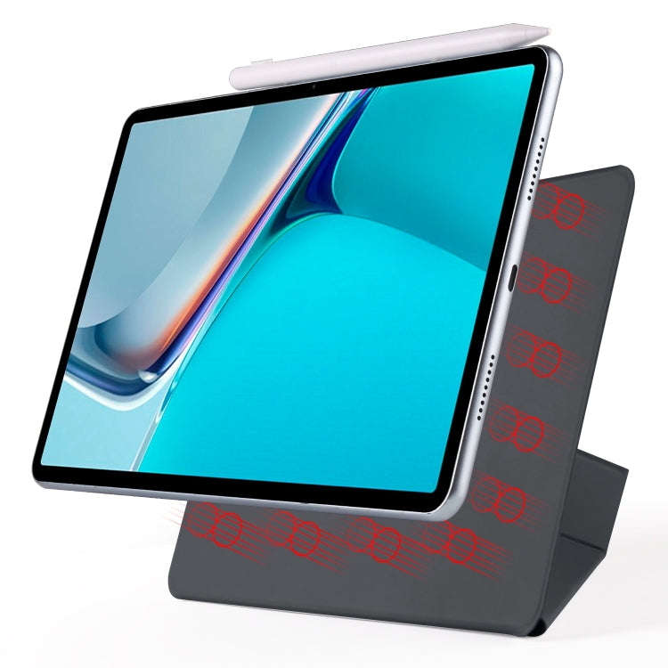 For Huawei MatePad 11 2021 Fixed Buckle Magnetic Deformation Leather Tablet Case