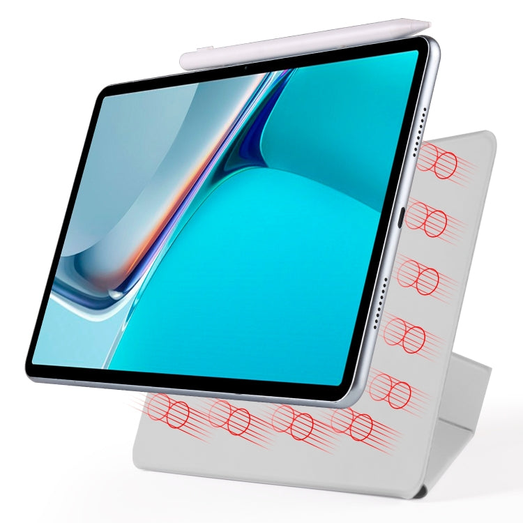 For Huawei MatePad 11 2021 Fixed Buckle Magnetic Deformation Leather Tablet Case