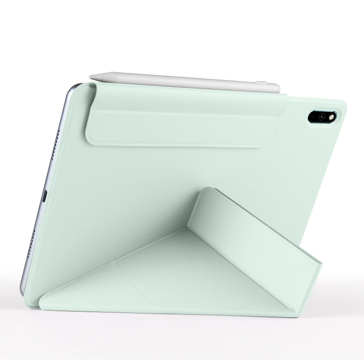 For Huawei MatePad 11 2021 Fixed Buckle Magnetic Deformation Leather Tablet Case