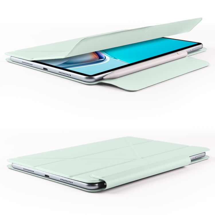 For Huawei MatePad 11 2021 Fixed Buckle Magnetic Deformation Leather Tablet Case