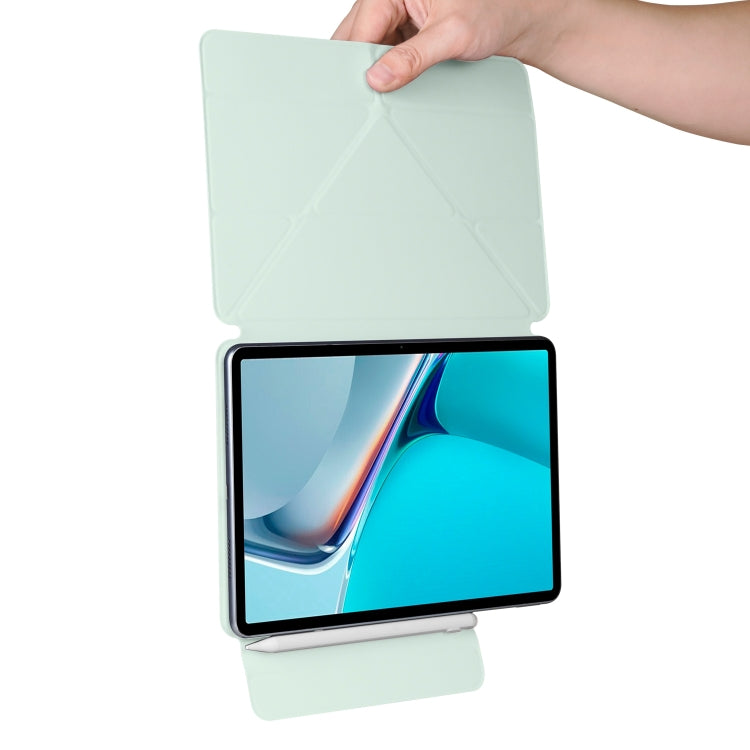 For Huawei MatePad 11 2021 Fixed Buckle Magnetic Deformation Leather Tablet Case