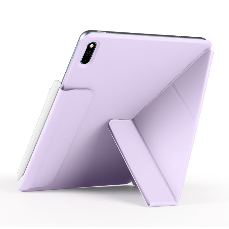 For Huawei MatePad 11 2021 Fixed Buckle Magnetic Deformation Leather Tablet Case