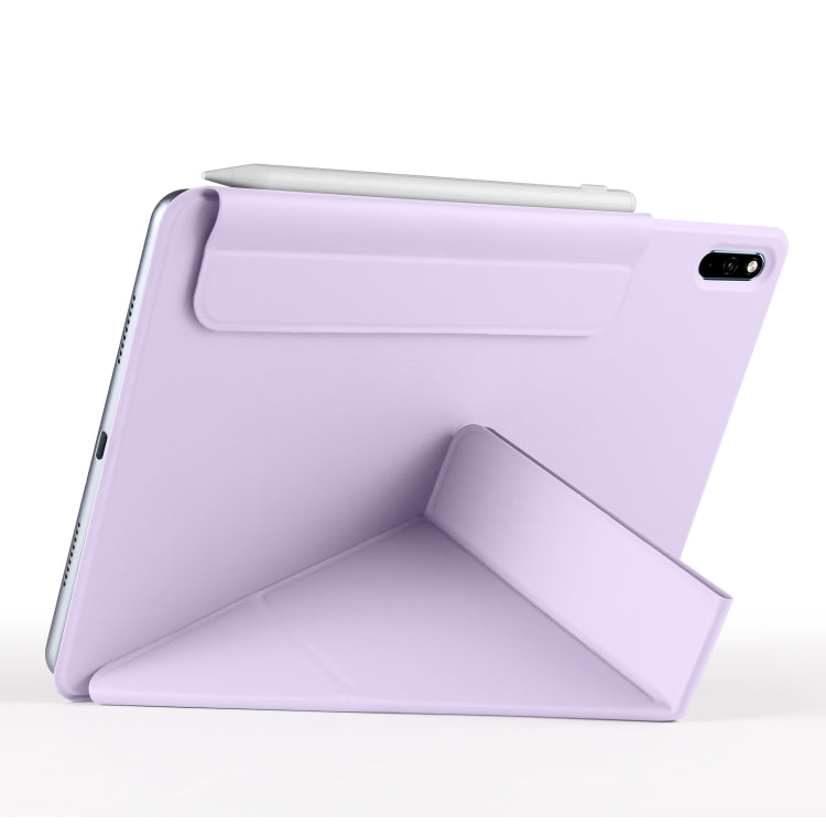 For Huawei MatePad 11 2021 Fixed Buckle Magnetic Deformation Leather Tablet Case