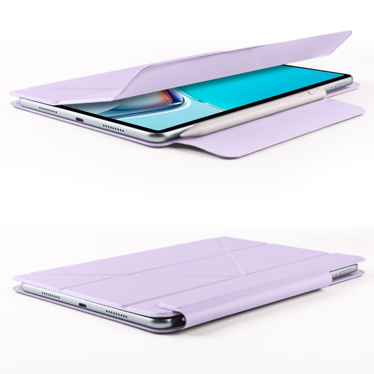 For Huawei MatePad 11 2021 Fixed Buckle Magnetic Deformation Leather Tablet Case
