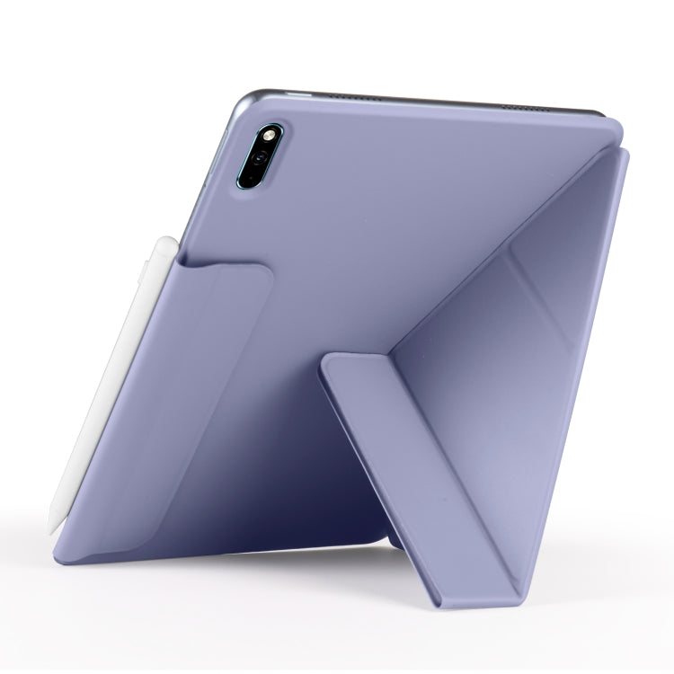 For Huawei MatePad 11 2021 Fixed Buckle Magnetic Deformation Leather Tablet Case