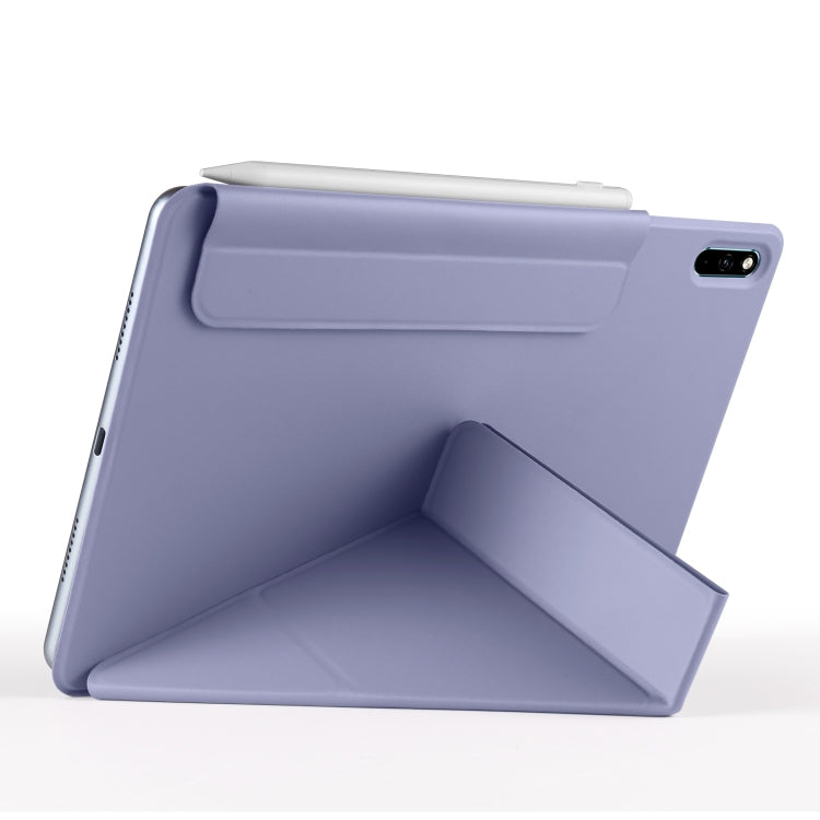 For Huawei MatePad 11 2021 Fixed Buckle Magnetic Deformation Leather Tablet Case
