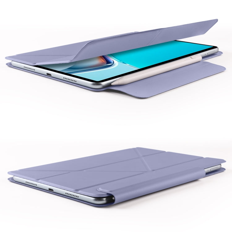 For Huawei MatePad 11 2021 Fixed Buckle Magnetic Deformation Leather Tablet Case