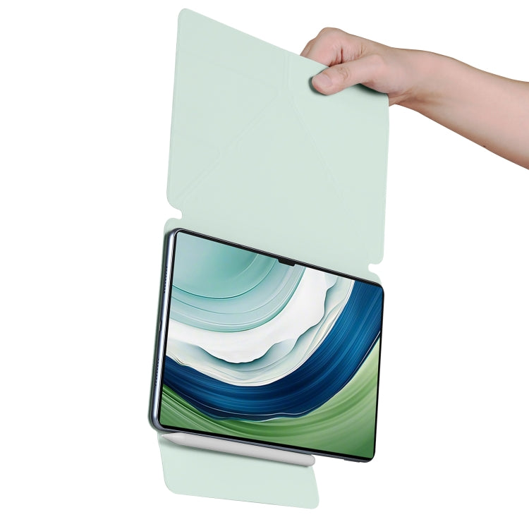 For Huawei MatePad Pro 13.2 2023 Fixed Buckle Magnetic Deformation Leather Tablet Case