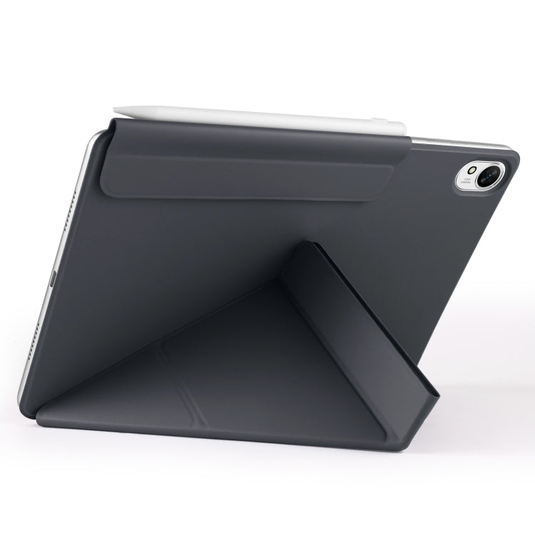 For Huawei MatePad Air 12 2024 Fixed Buckle Magnetic Deformation Leather Tablet Case