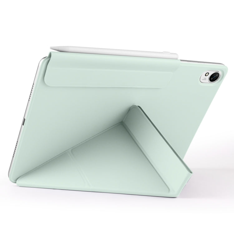 For Huawei MatePad Air 12 2024 Fixed Buckle Magnetic Deformation Leather Tablet Case