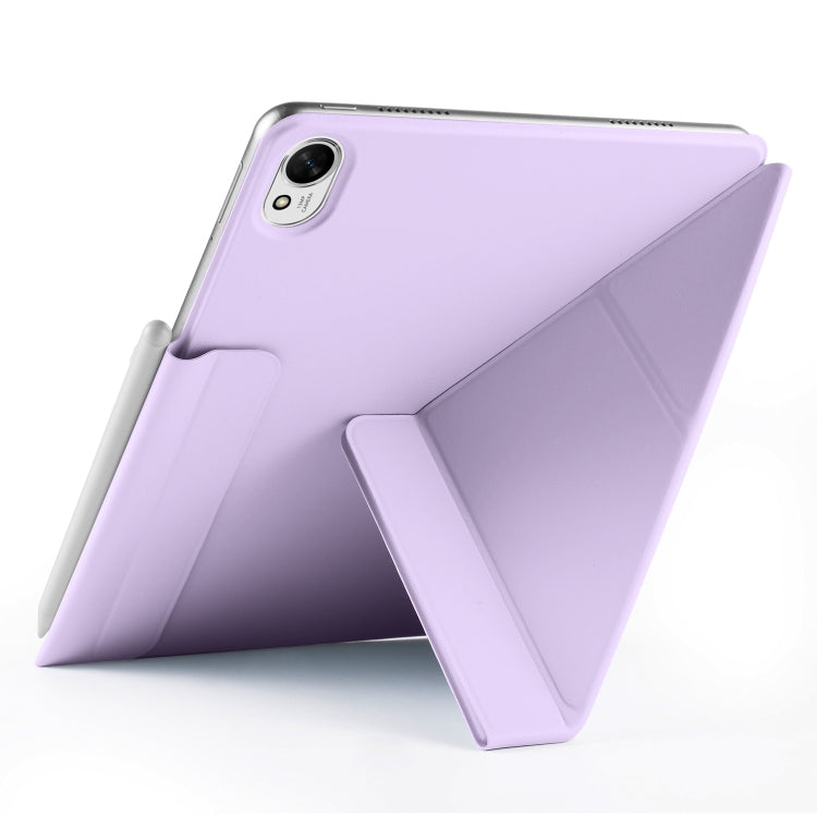 For Huawei MatePad Air 12 2024 Fixed Buckle Magnetic Deformation Leather Tablet Case