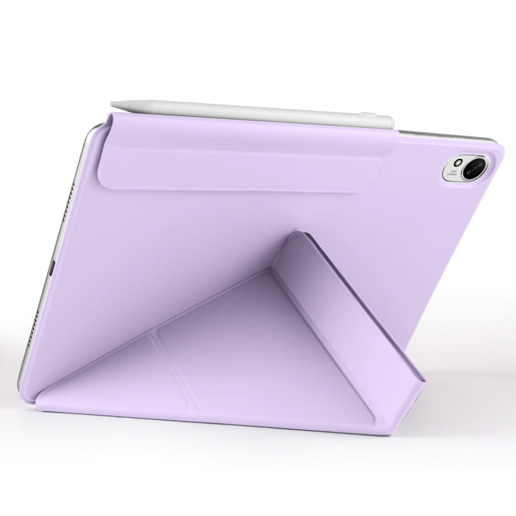 For Huawei MatePad Air 12 2024 Fixed Buckle Magnetic Deformation Leather Tablet Case